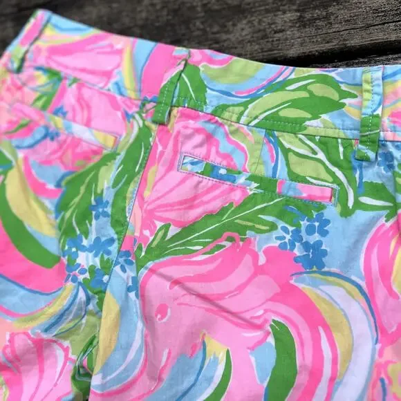 Lilly Pulitzer So A Peeling The Callahan Shorts, Size 30" Waist - Picture 4 of 6